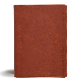 CSB Study Bible, Personal Size, Digital Study Edition, Burnt Sienna LeatherTouch by CSB Bibles by Holman, 9798384523550