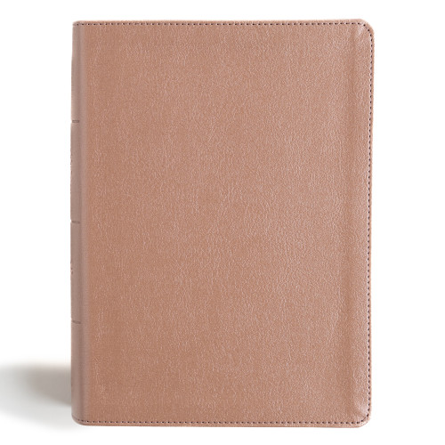 CSB Study Bible, Personal Size, Digital Study Edition, Rose Gold LeatherTouch by CSB Bibles by Holman, 9798384523567