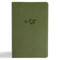 CSB Single-Column Personal Size Reference Bible, Olive LeatherTouch by CSB Bibles by Holman, 9798384523635