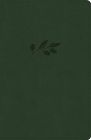 CSB Personal Size Giant Print Bible, Olive LeatherTouch, Indexed by CSB Bibles by Holman, 9798384525271