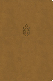 CSB Personal Size Giant Print Bible, Camel SuedeSoft LeatherTouch, Indexed by CSB Bibles by Holman, 9798384525295