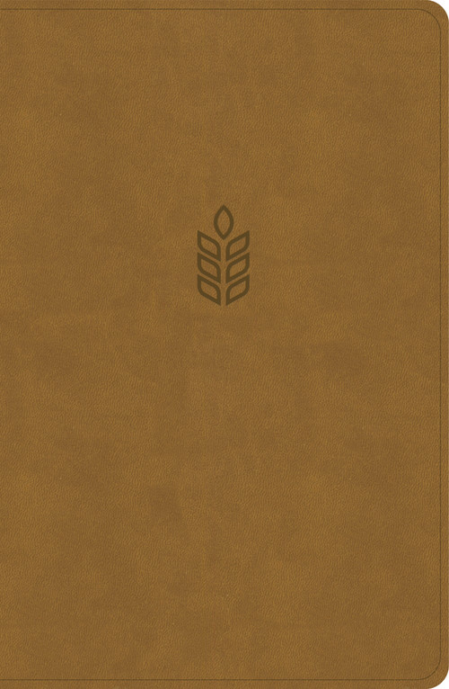 CSB Personal Size Giant Print Bible, Camel SuedeSoft LeatherTouch, Indexed by CSB Bibles by Holman, 9798384525295