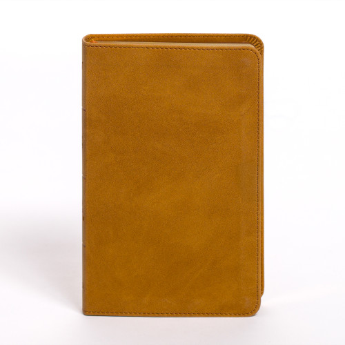 KJV Personal Size Bible, Camel SuedeSoft LeatherTouch by Holman Bible Publishers, 9798384525318