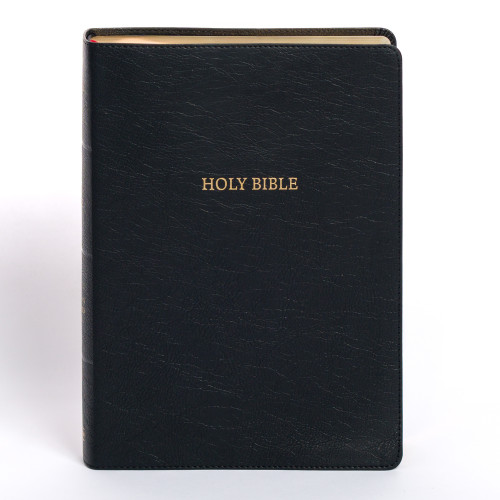 NASB Super Giant Print Reference Bible, Black LeatherTouch by Holman Bible Publishers, 9798384525387