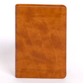 CSB Personal Size Bible, Saddle LeatherTouch by CSB Bibles by Holman, 9798384525431