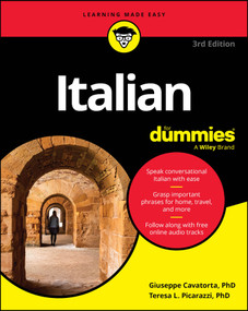 Italian For Dummies by Giuseppe Cavatorta, Teresa Picarazzi, 9781394321469