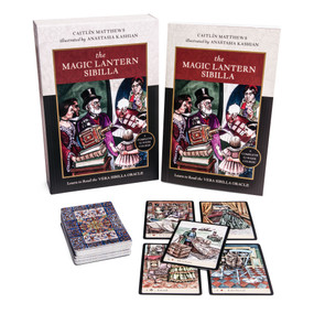 The Magic Lantern Sibilla (Learn to Read the Vera Sibilla Oracle (Oracle Kit Box Set with 52 Cards and Guide Book)) by Caitlín Matthews, Anastasia Kashian, 9780764368974