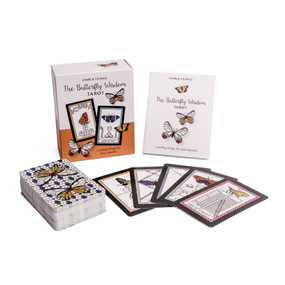 The Butterfly Wisdom Tarot (Guiding Wings for Your Journey (Tarot Kit Box Set with 78 Cards and Guide Book)) by Starla Yilmaz, 9780764369230