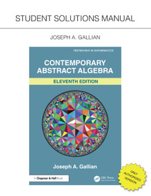 Student Solutions Manual for Gallian's Contemporary Abstract Algebra - 9781032779577 by Joseph A. Gallian, 9781032779577