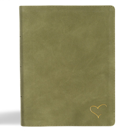CSB Notetaking Bible, Revive Our Hearts Edition, Sage SuedeSoft LeatherTouch (With Prayers and Encouragement from Nancy DeMoss Wolgemuth) by Nancy DeMoss Wolgemuth, CSB Bibles by Holman, 9798384523574