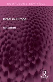 Israel in Europe by G.F. Abbott, 9781032351995