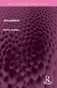 Jerusalem - 9781032351902 by Henry Cattan, 9781032351902