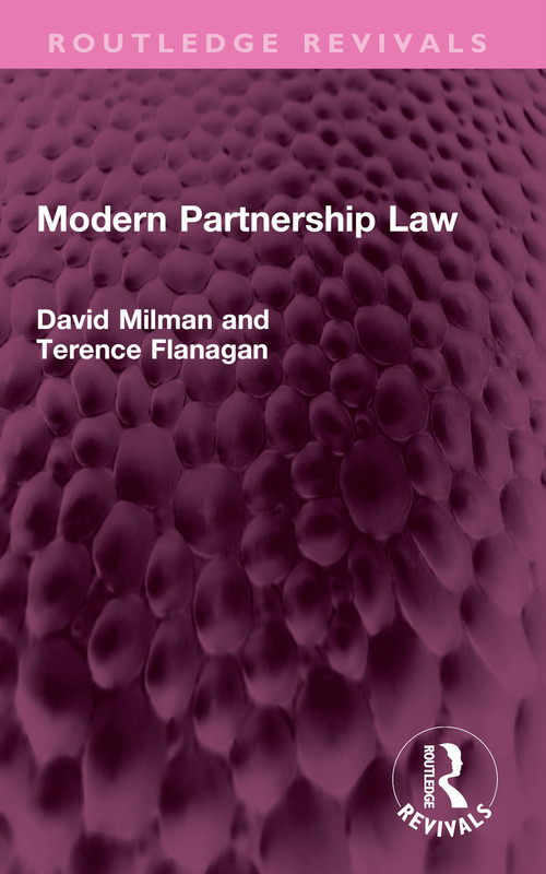 Modern Partnership Law - 9781032350189 by David Milman, Terence Flanagan, 9781032350189