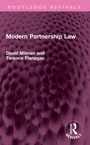 Modern Partnership Law - 9781032350189 by David Milman, Terence Flanagan, 9781032350189