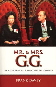 Mr. and Mrs. G.G. by Frank Davey, 9781550225655