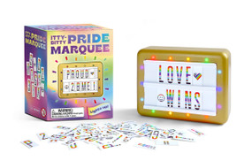 Itty-Bitty Pride Marquee (Lights Up!) by Running Press, 9798894140063