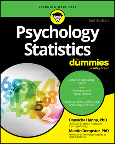 Psychology Statistics For Dummies - 9781394295319 by Donncha Hanna, Martin Dempster, 9781394295319