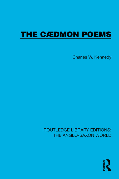 The Cædmon Poems - 9781032541181 by Charles W. Kennedy, 9781032541181