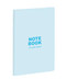 teNeues - A5 Notebook: Pastel Blue, 140 Lined Pages, Raw Sewn Spine, Lays Flat (Our A5 Size Standard Paperback Notebook) by teNeues, 9781623259587
