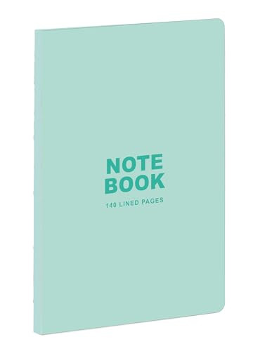teNeues - A5 Notebook: Pastel Green, 140 Lined Pages, Raw Sewn Spine, Lays Flat (Our A5 Size Standard Paperback Notebook) by teNeues, 9781623259594