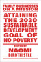 Attaining the 2030 Sustainable Development Goal of No Poverty by Naomi Birdthistle, 9781836085737