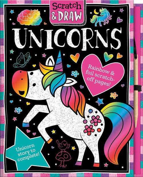 Scratch and Draw Unicorns by Lisa Regan, Lindsey Sagar, 9781801055505