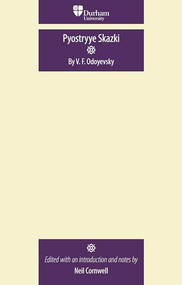 Pyostryye skazki (By V. F. Odoyevsky) by Neil Cornwell, 9780719081842