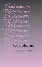 Coriolanus - 9781526139450 by Robert Ormsby, 9781526139450