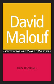 David Malouf by Don Randall, 9780719068331