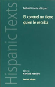 El coronel no tiene quien le escriba by Gabriel Garcia Marquez, Giovanni Pontiero, 9780719008368