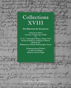 Collections XVIII (Two Plays from ‘The Decameron') by Siobhan Keenan, 9781526152381