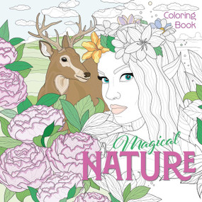 Magical Nature Coloring Book by APA, 9788854421233