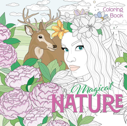 Magical Nature Coloring Book by APA, 9788854421233