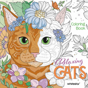 Relaxing Cats Coloring Book by APA, 9788854421417