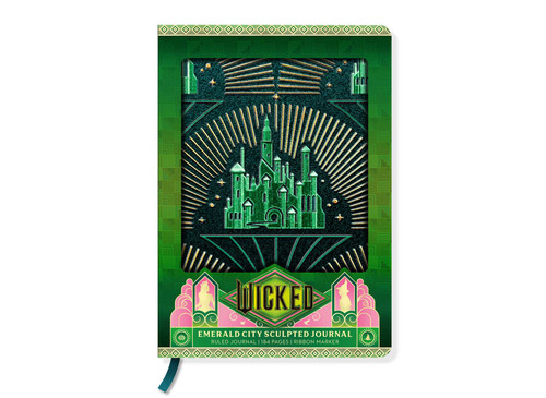 Wicked: Emerald City Sculpted Journal by Insight Editions, 9798886639001