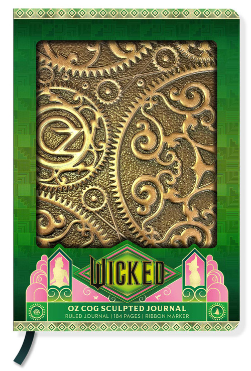 Wicked: Oz Cogs Sculpted Journal by Insight Editions, 9798886639018