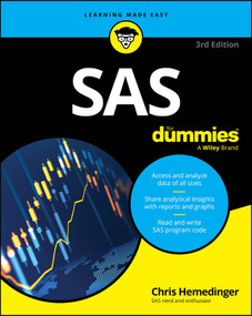 SAS For Dummies - 9781394317394 by Chris Hemedinger, 9781394317394
