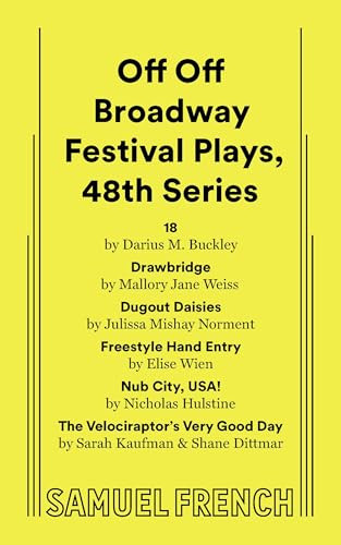 Off Off Broadway Festival Plays, 48th Series by Darius M. Buckley, 9780573711220