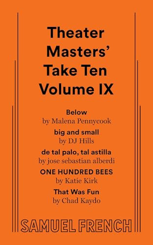 Theater Masters' Take Ten Volume IX by Malena Pennycook, 9780573711268