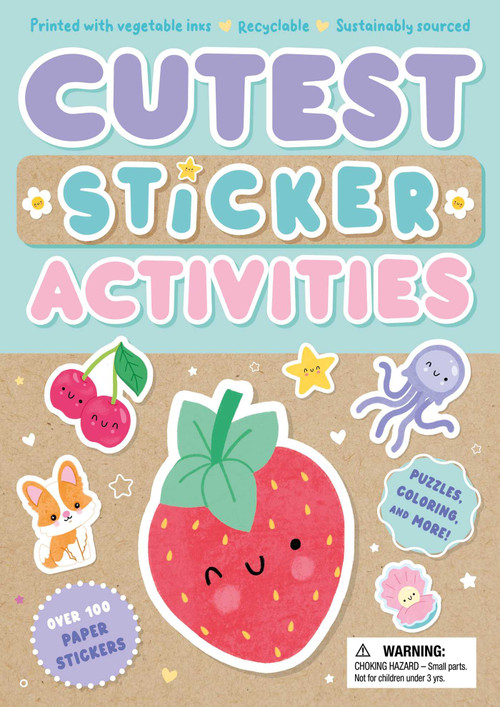 Cutest Sticker Activities (A Recyclable Sticker & Activity Book) by IglooBooks, Millicent  Venton, 9781837955695