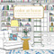 Color At Home (A Young House Love Coloring Book) by Sherry & John Petersik, Joan Borawski, Paige Tate & Co., 9781944515096