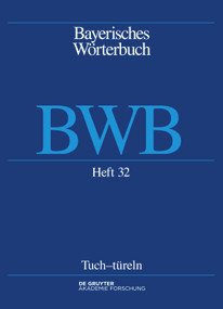 Tuch-türeln (German Edition) by Bayerische Akademie der Wissenschaften, 9783111463148
