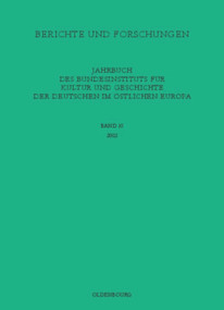 2002 (German Edition) by Bundesinstitut für Kultur und Geschichte der Deutschen im östlichen Europa, 9783486566826