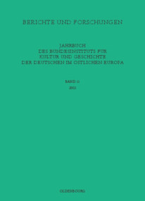 2003 (German Edition) by Bundesinstitut für Kultur und Geschichte der Deutschen im östlichen Europa, 9783486567427