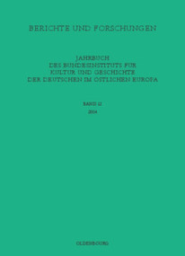 2004 (German Edition) by Bundesinstitut für Kultur und Geschichte der Deutschen im östlichen Europa, 9783486576023