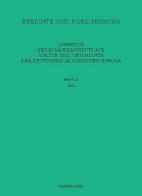 2004 (German Edition) by Bundesinstitut für Kultur und Geschichte der Deutschen im östlichen Europa, 9783486576023
