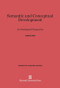 Semantic and Conceptual Development (An Ontological Perspective) by Frank C. Keil, 9780674181809