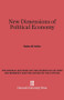 New Dimensions of Political Economy by Walter W. Heller, 9780674492875