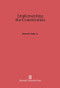Implementing the Constitution by Richard H. Fallon, Jr., 9780674419261