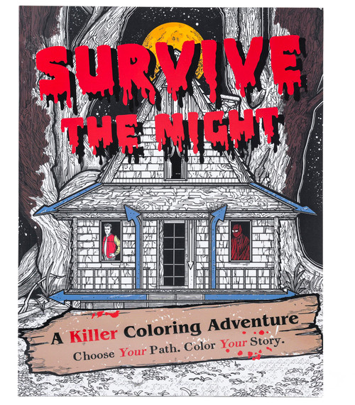 Survive The Night (A Killer Coloring Adventure) by Will  Rogers, 9798886635461